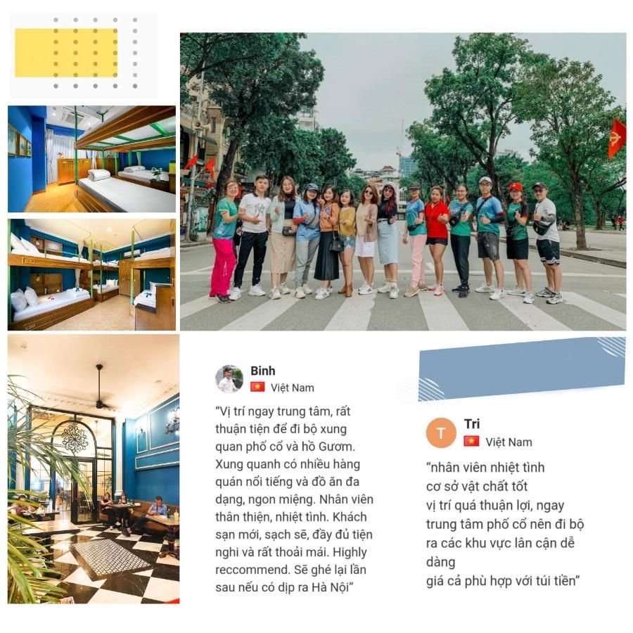 Little Charm Hanoi Hostel Exterior foto